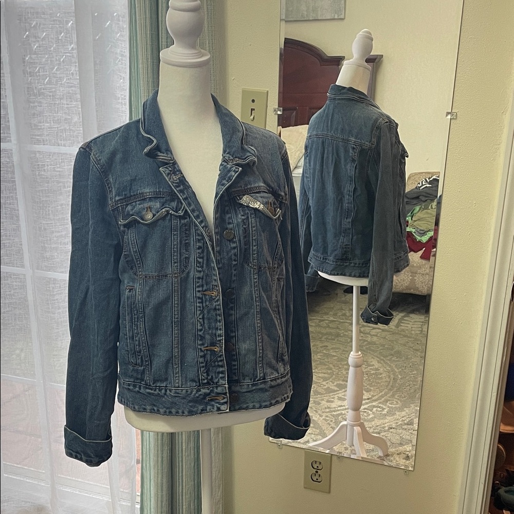 Free People Indigo Denim Jacket